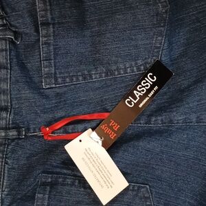 Ruby Rd. Jeans Womens Size 16P Blue Classic Original Easy Fit Denim Stretch NWT
